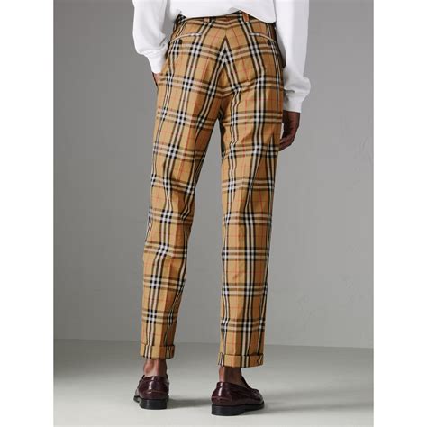 burberry vintage trouser|burberry trousers for men.